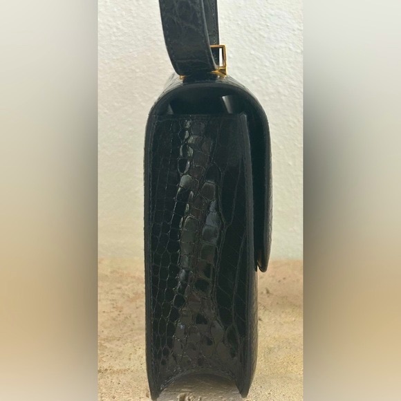 Hermes Constance 24 Black Alligator Vintage Bag - Picture 11 of 16